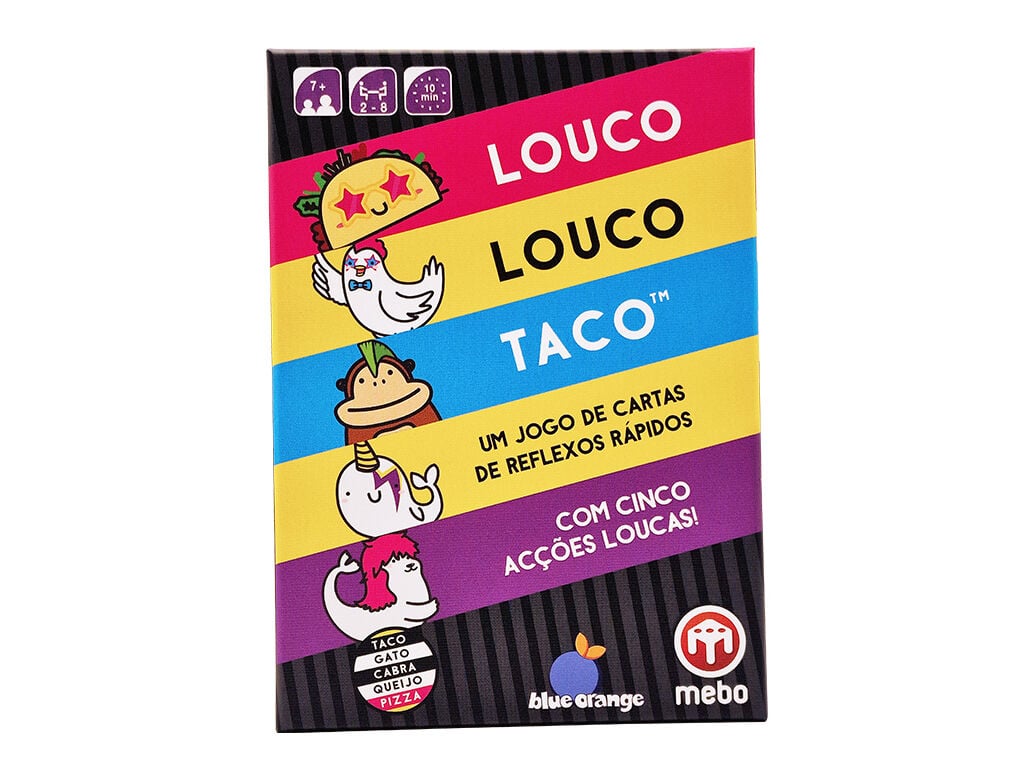 JOGO TABULEIRO LOUCO LOUCO TACO MEBO GAMES image number 0