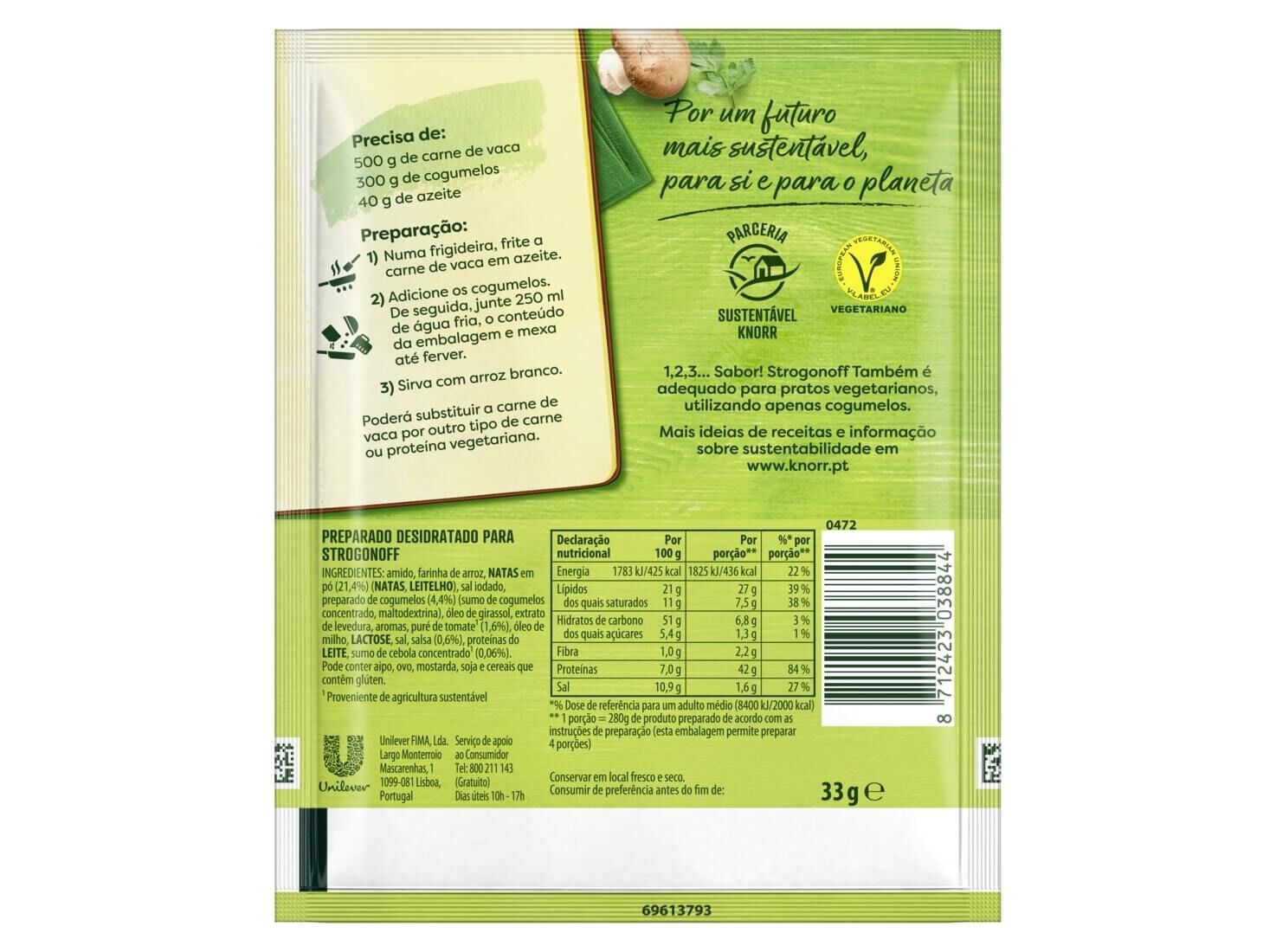 TEMPERO KNORR 1-2-3 STROGONOFF 33G image number 2