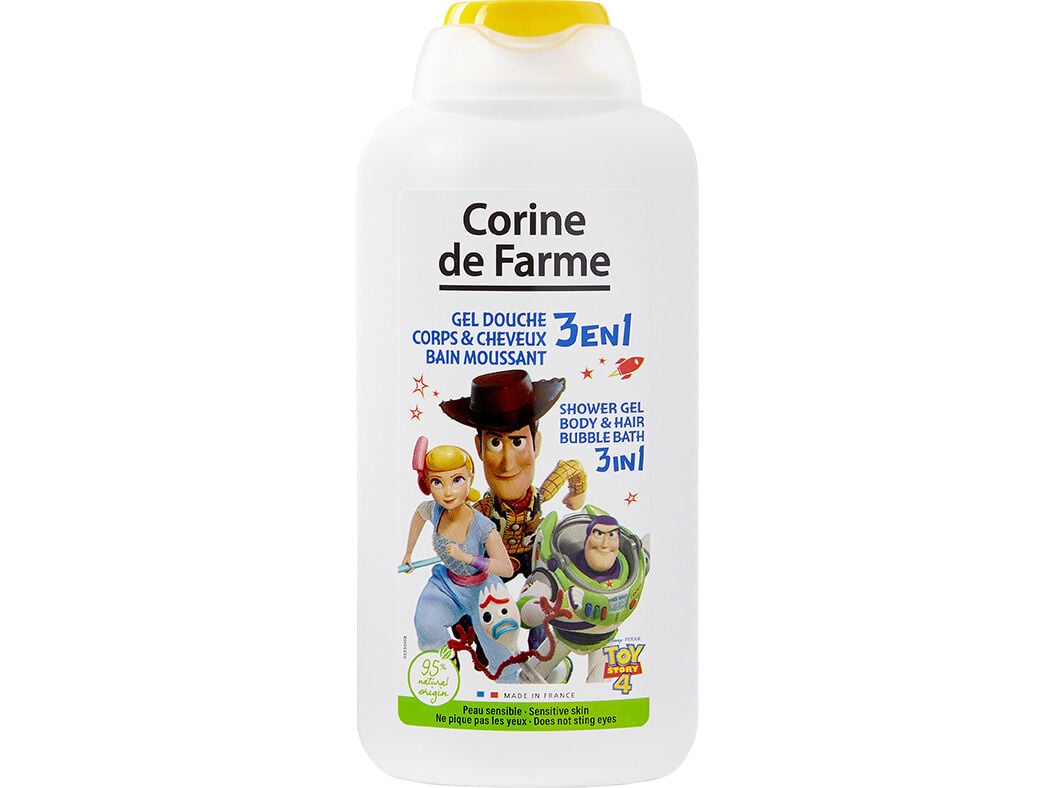 GEL DE DUCHE CORINE DE FARME PEQUENA SEREIA/STITCH 3 EM 1 500ML image number 1