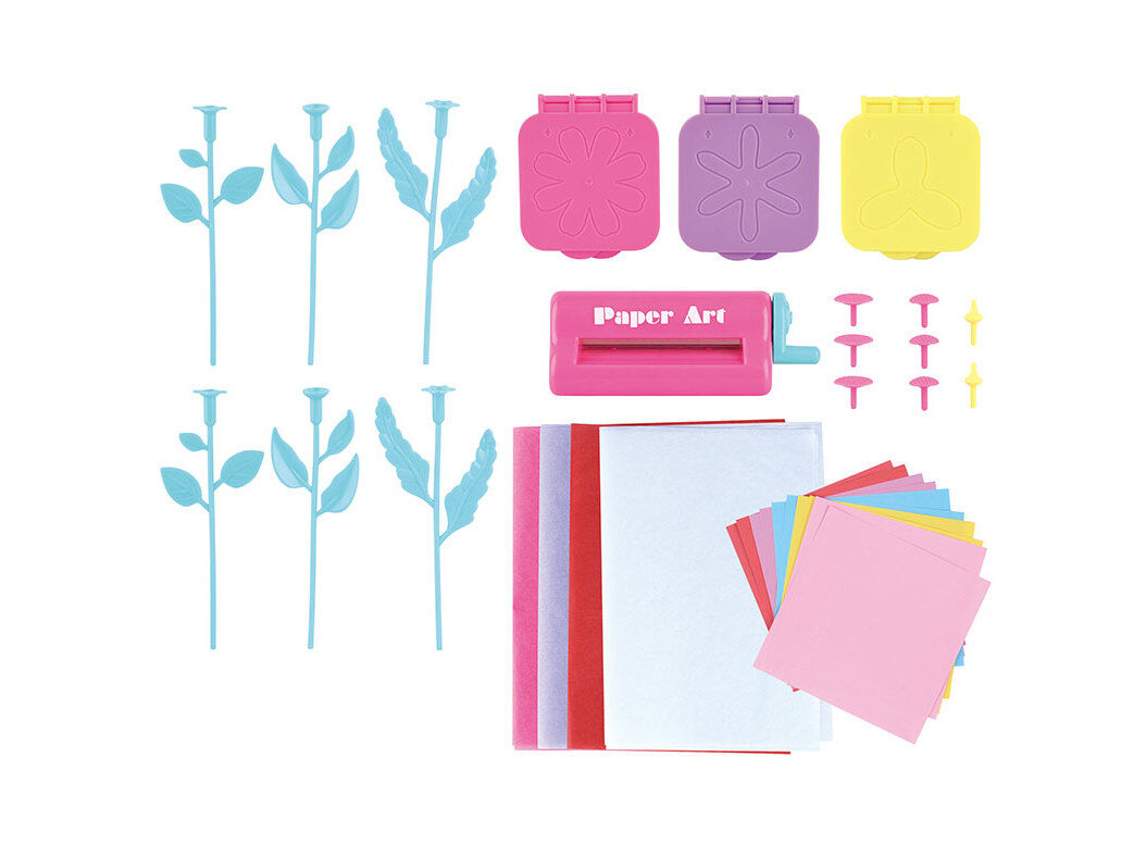 FAZ AS TUAS FLORES ONE TWO FUN EM PAPEL SET 38 PE&Ccedil;AS image number 1