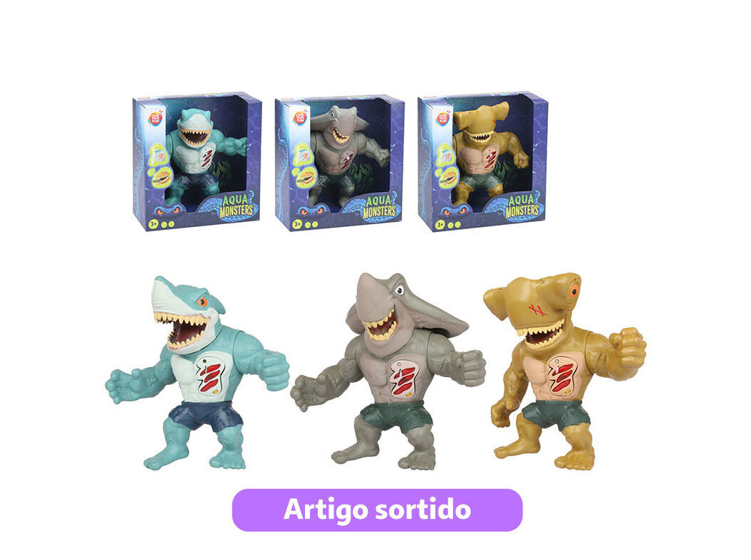 TUBAR&Atilde;O ONE TWO FUN COM LUZ E SOM 22CM MODELOS SORTIDOS image number 0