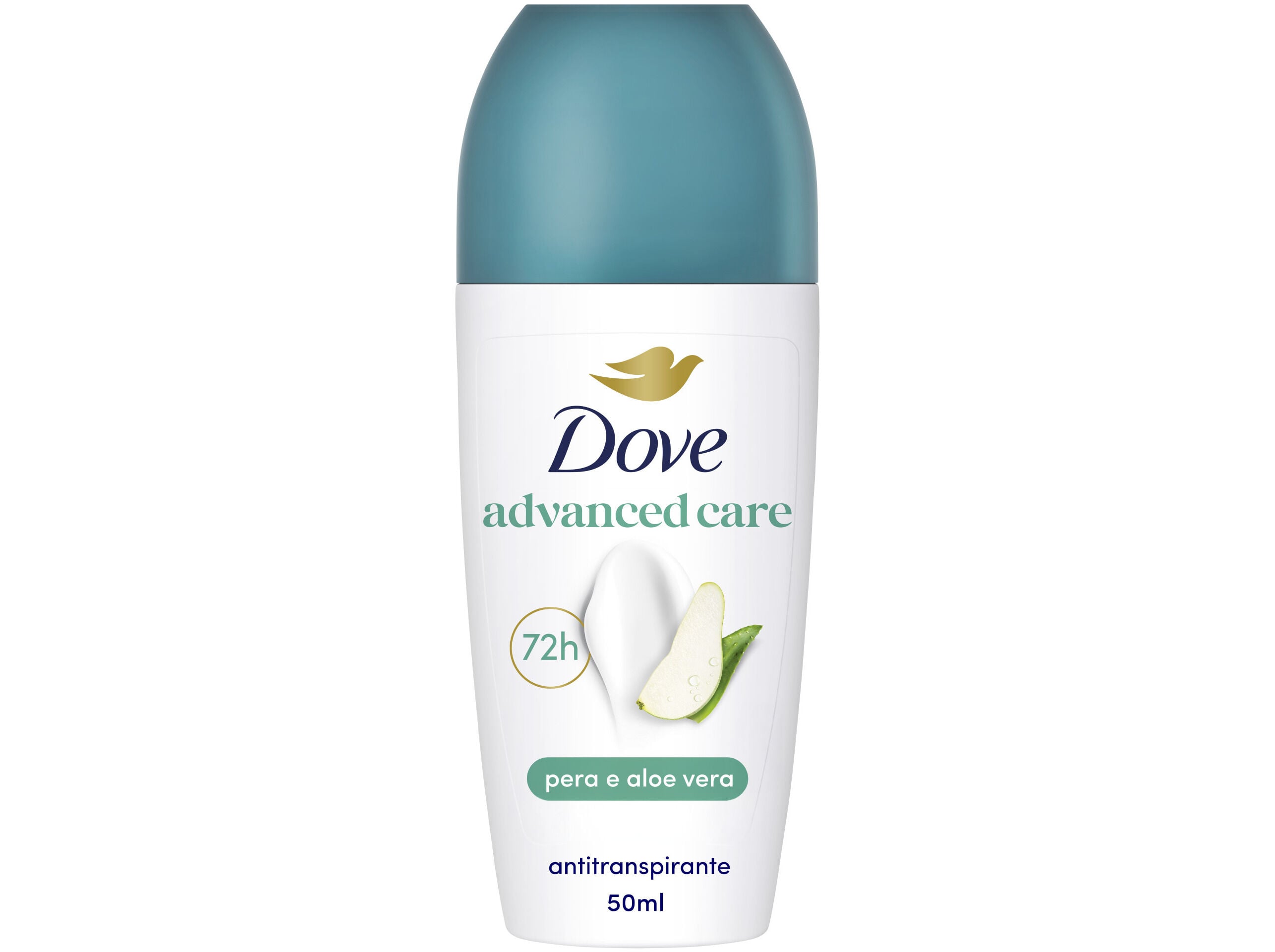 DESODORIZANTE ROLL-ON DOVE P&Ecirc;RA E ALOE VERA 48H 50ML image number 0
