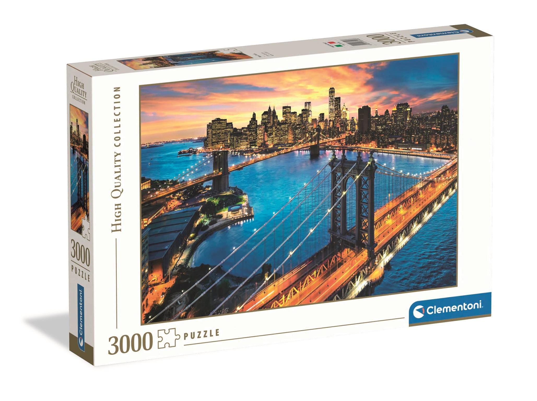 PUZZLE CLEMENTONI NEW YORK 3000 PE&Ccedil;AS image number 0