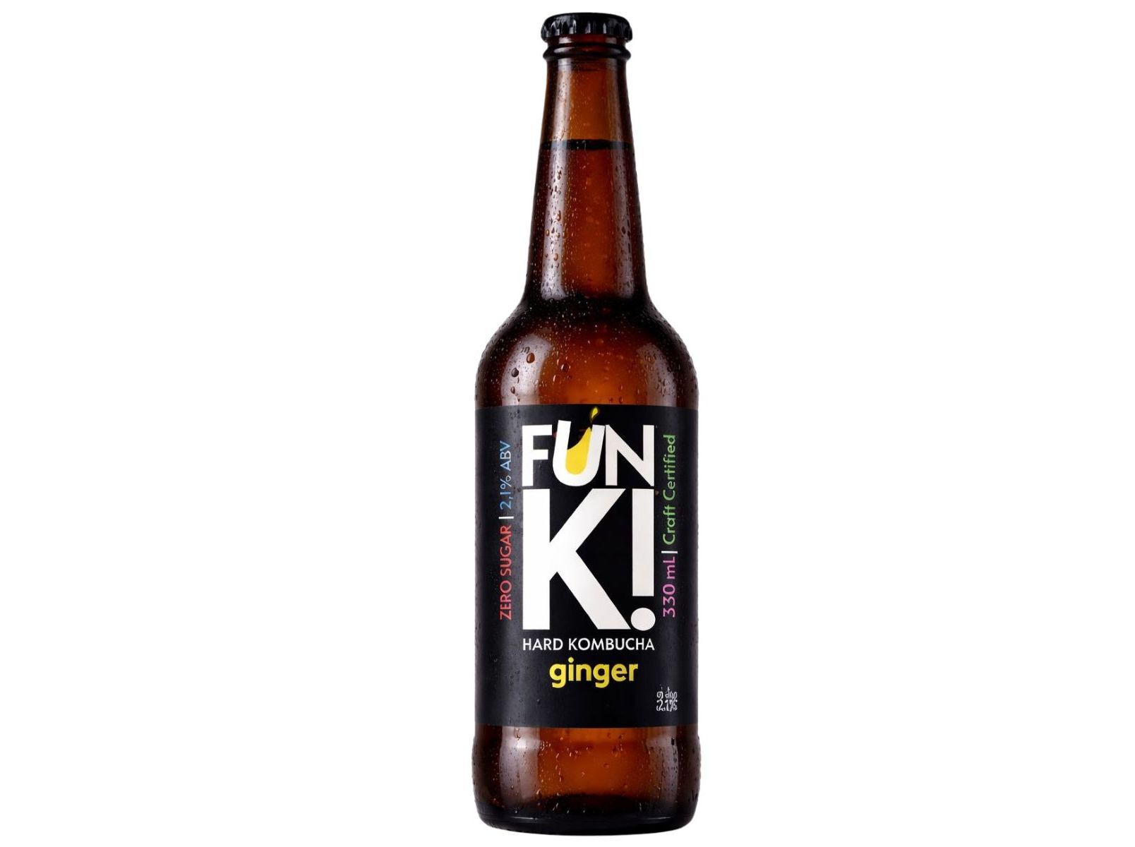 KOMBUCHA BIO FUN K! GINGER 330 ML image number 0