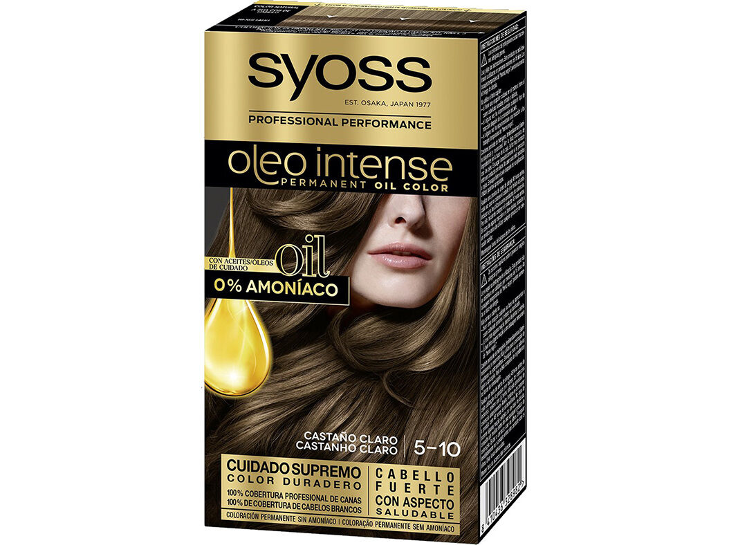 COLORA&Ccedil;&Atilde;O SYOSS &Oacute;LEO INTENSE 5-10 CASTANHOCLARO