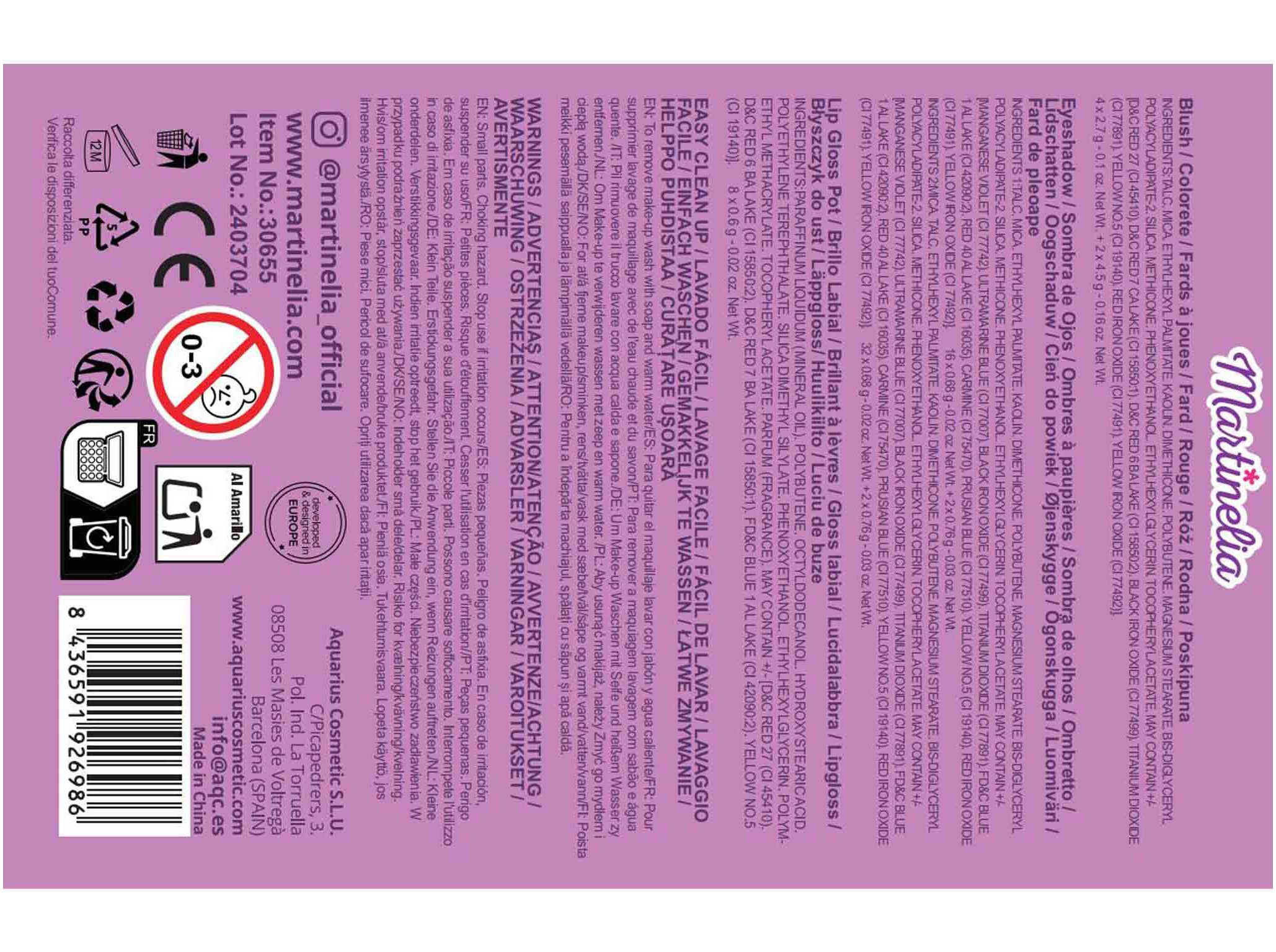 PALETE MAQUILHAGEM MARTINELIA SEREIA image number 2