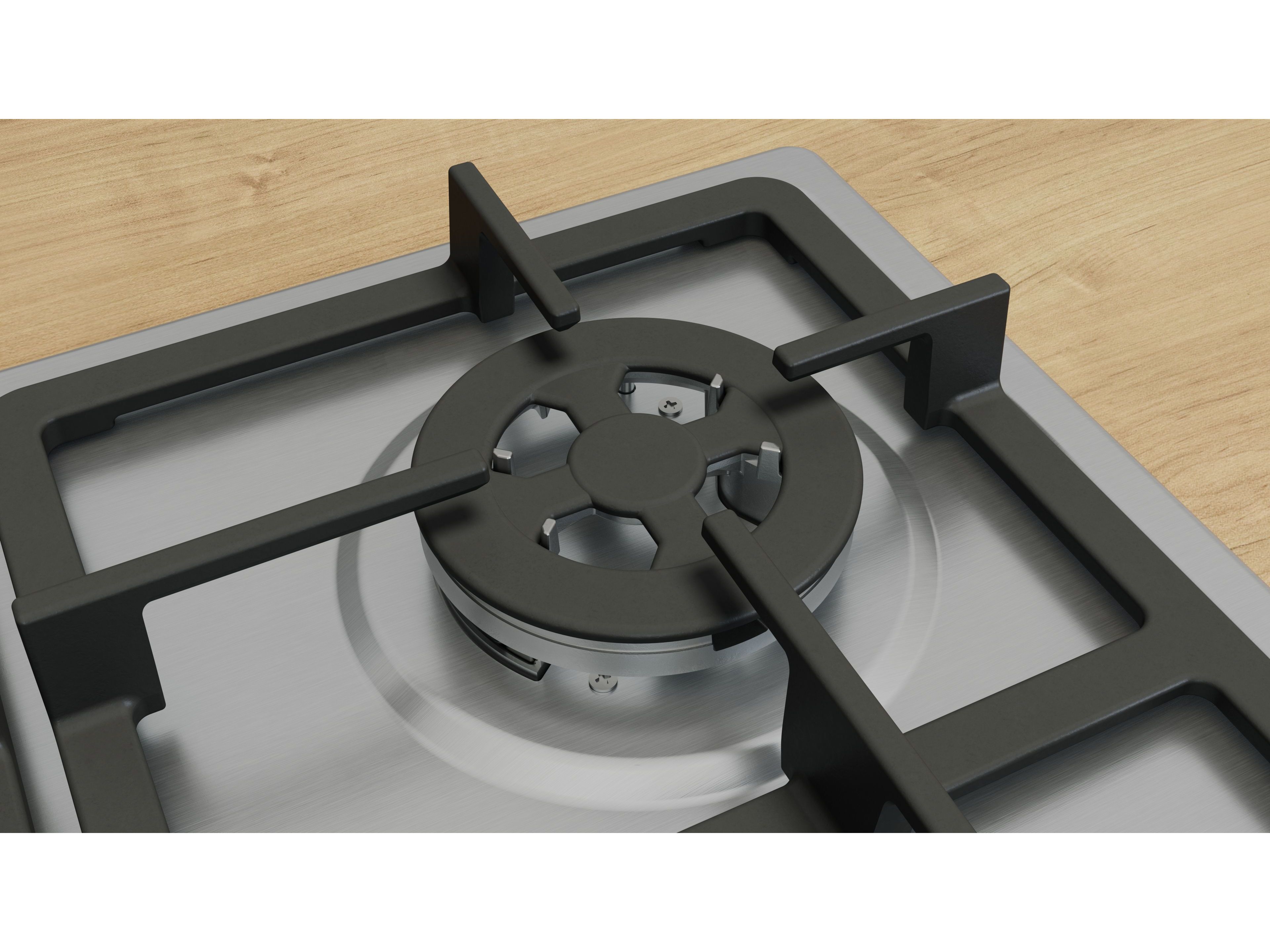 PLACA G&Aacute;S BOSCH PGH6B5K90 INOX 60 CM image number 3