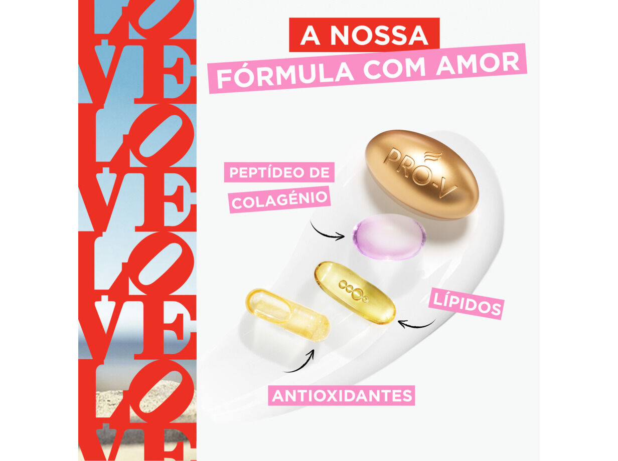 PACK DE CABELO PANTENE LOVE CH+CN+MASC 1 UN image number 5