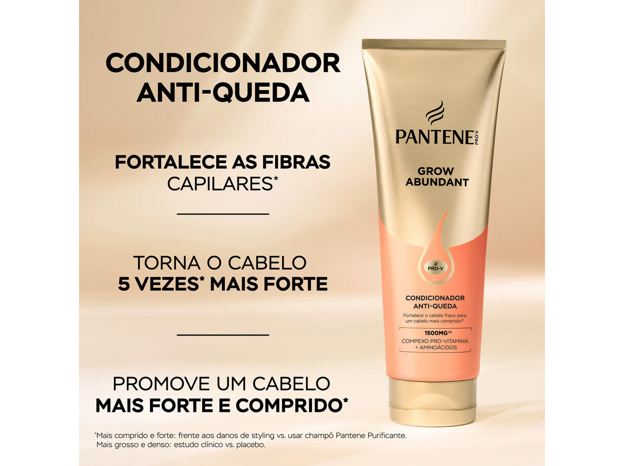 CONDICIONADOR ANTIQUEDA PANTENE GROW ABUNDANT 250ML image number 2