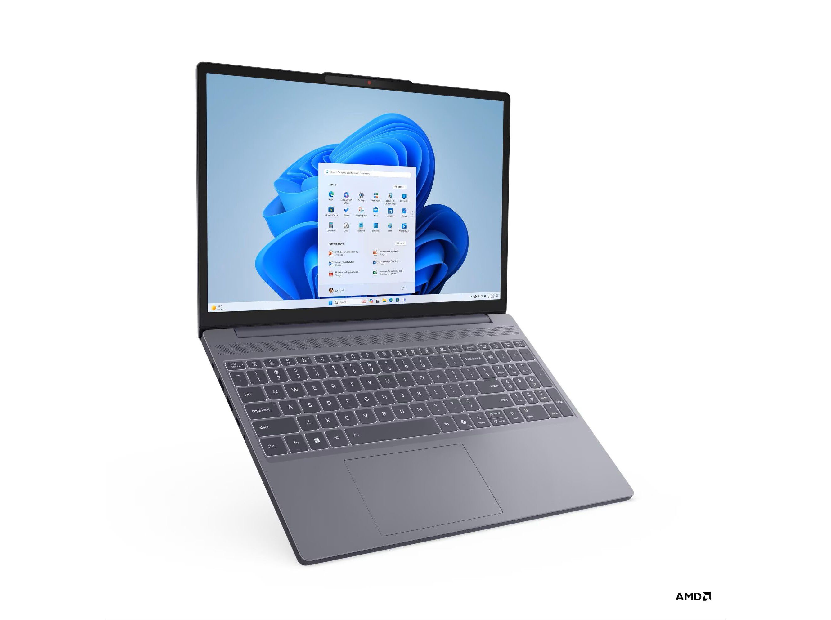 PORT&Aacute;TIL LENOVO IDEAPAD SLIM 3 (15.3" AMD RYZEN 7 / RAM:16GB / 1TB / AMD RADEON 680M GRAPHICS) image number 3