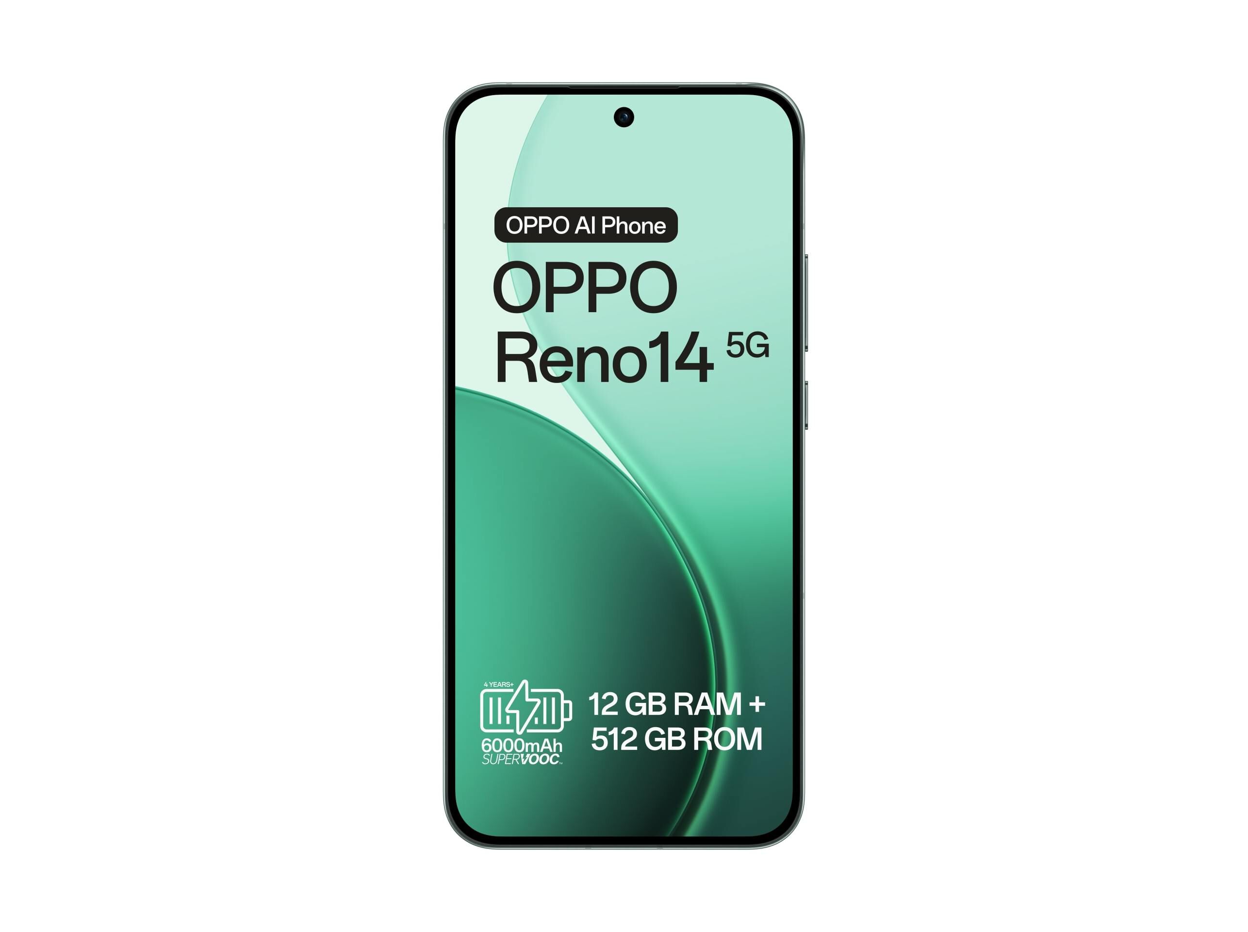 SMARTPHONE OPPO RENO14 5G 12/512GB VERDE image number 1