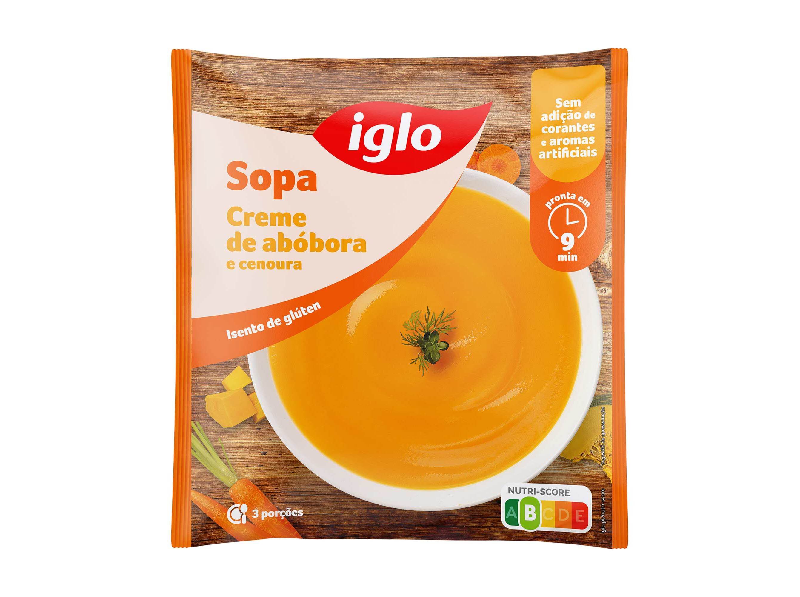 SOPA IGLO AB&Oacute;BORA&CENOURA 600G image number 2