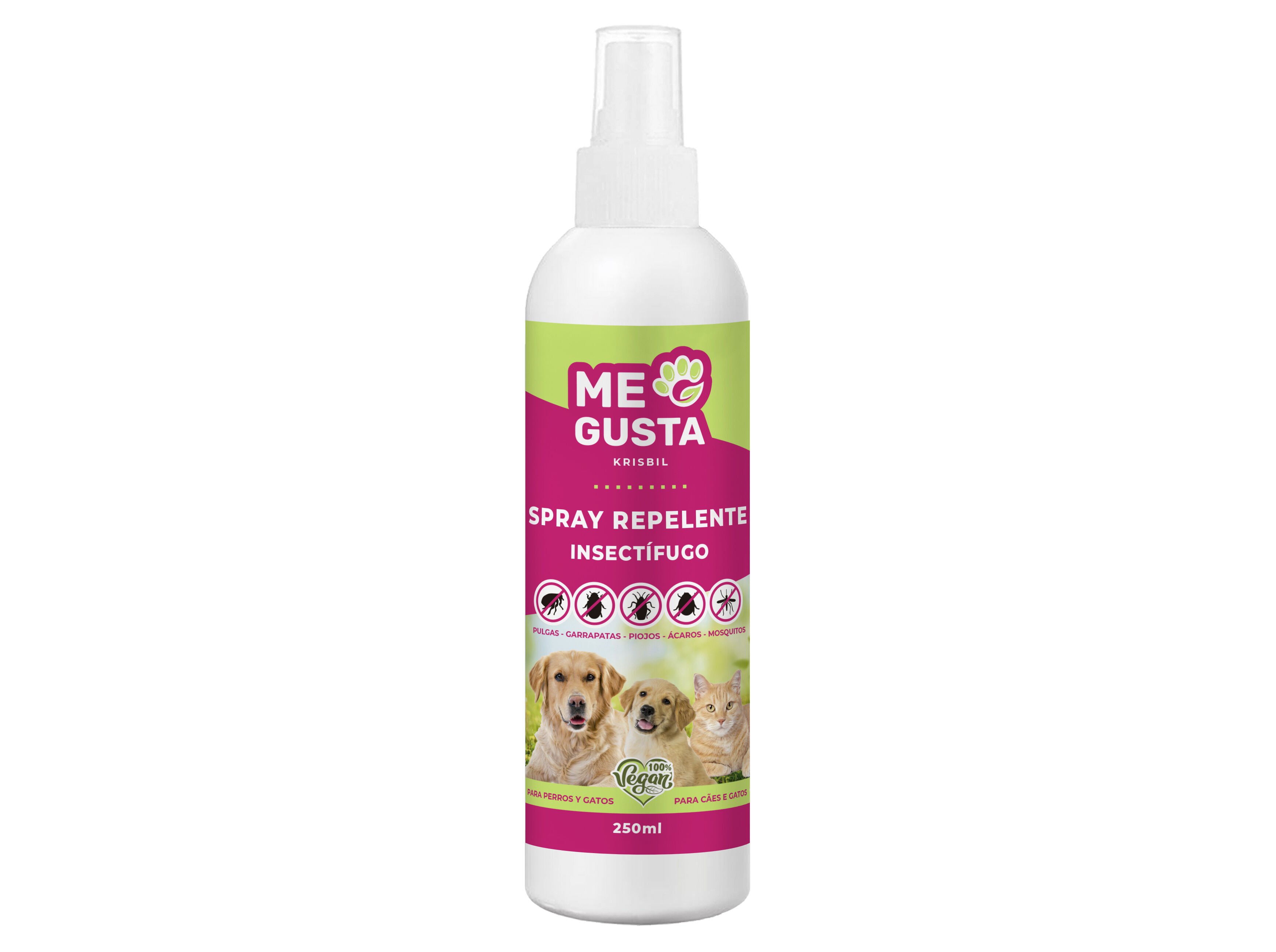 SPRAY REPELENTE ME GUSTA CAES/GATO 250ML
