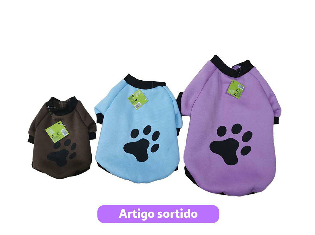 CAMISOLA PARA C&Atilde;O TAM XL CORES SORTIDAS