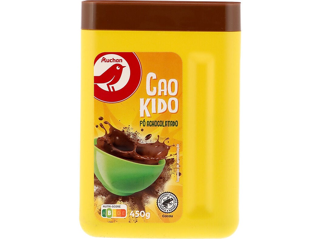 ACHOCOLATADO AUCHAN CAO KID P&Oacute; 450G