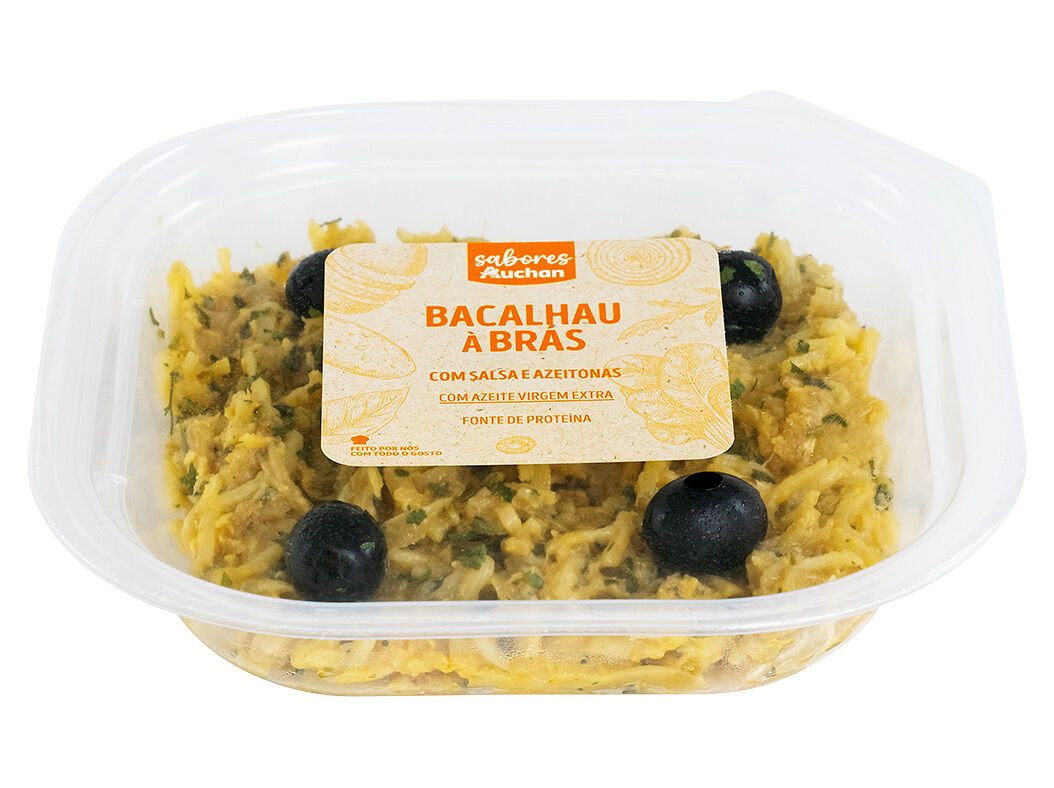 BACALHAU &Agrave; BR&Aacute;S SABORES AUCHAN 300 G image number 1
