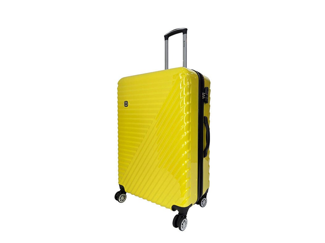 MALA DE VIAGEM GRANDE R&Iacute;GIDA AIRPORT AMARELO 8 RODAS 74X51X29CM image number 0