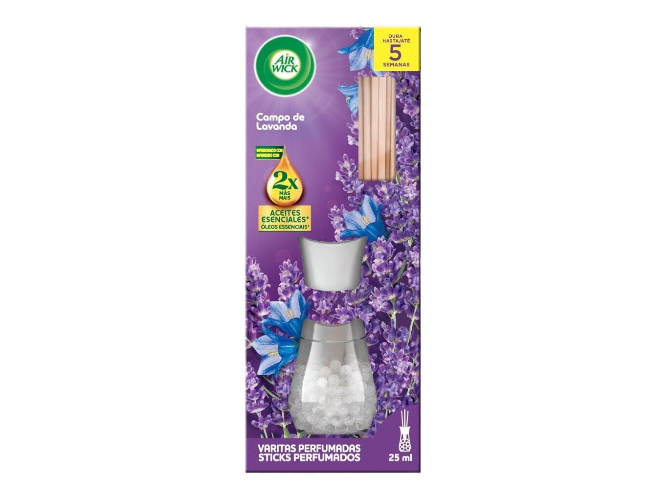 AMBIENTADOR STICKS AIRWICK CAMPO DE LAVANDA 1UN image number 0