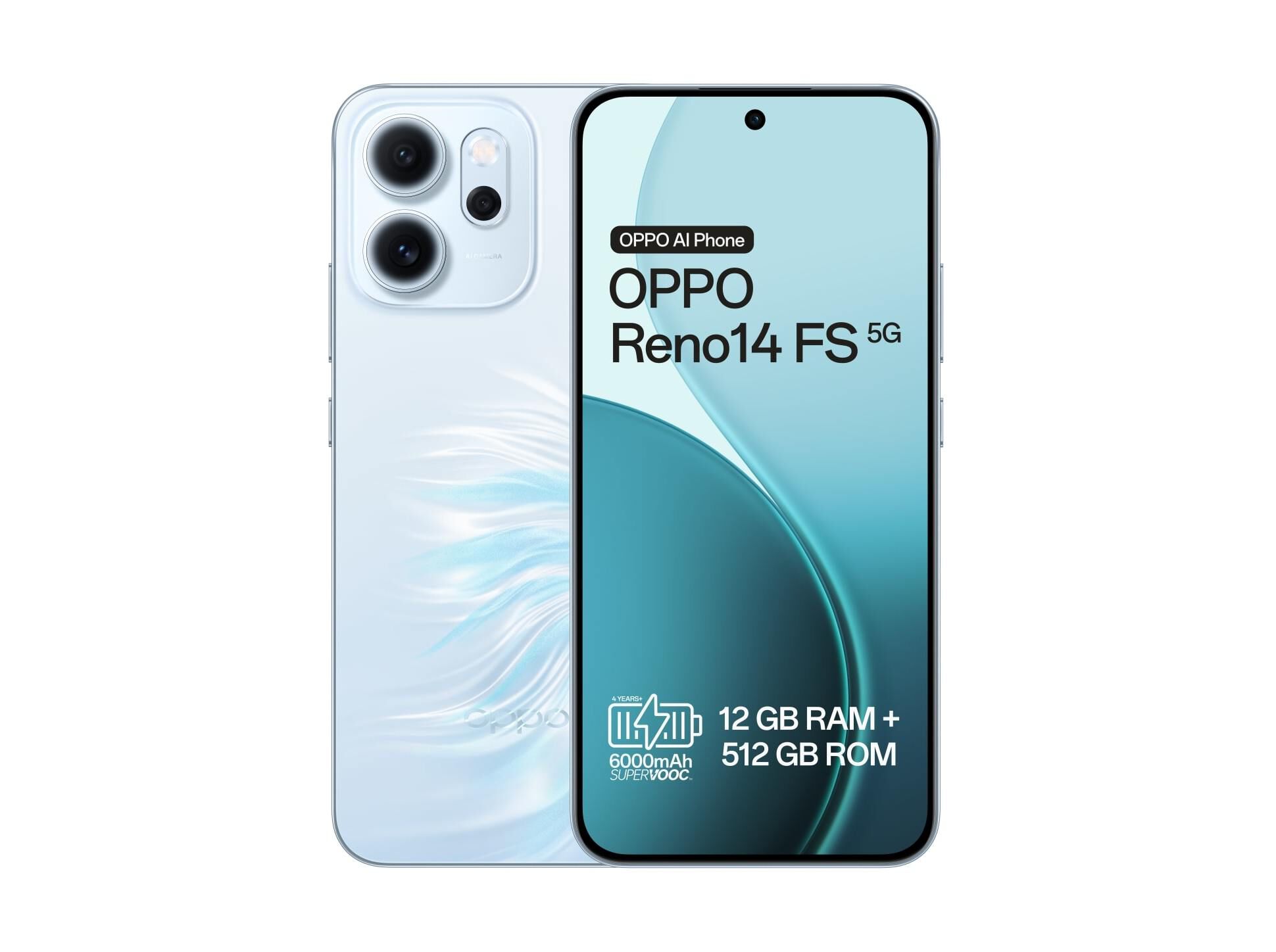 SMARTPHONE OPPO RENO 14 FS 5G 12/512GB AZUL