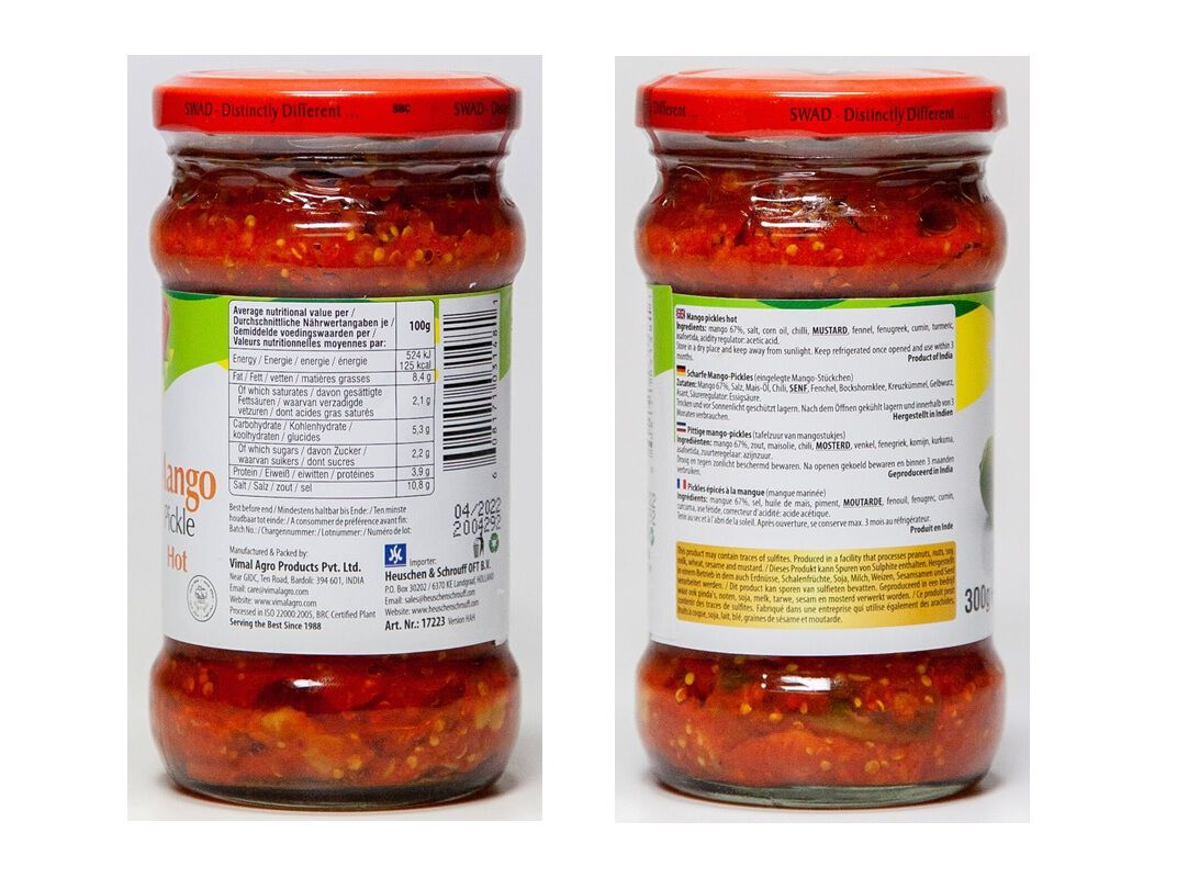 PICKLES SWAD MANGA & LIMA 300G image number 1