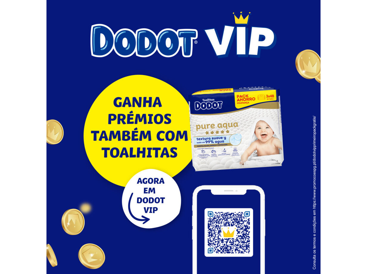 TOALHITAS BEB&Eacute; DODOT AQUA PURE (6X48UN) 288UN image number 2