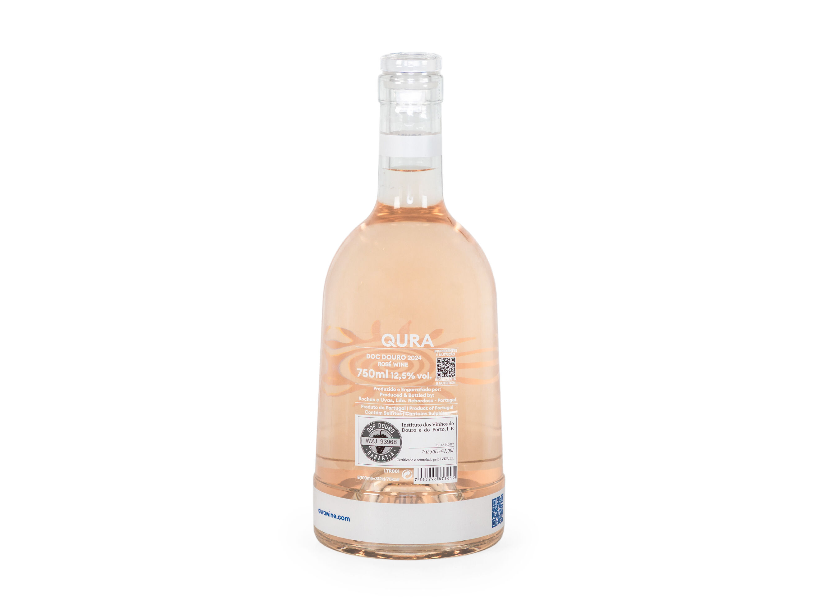 VINHO ROS&Eacute; QURA DOURO 0.75L image number 2