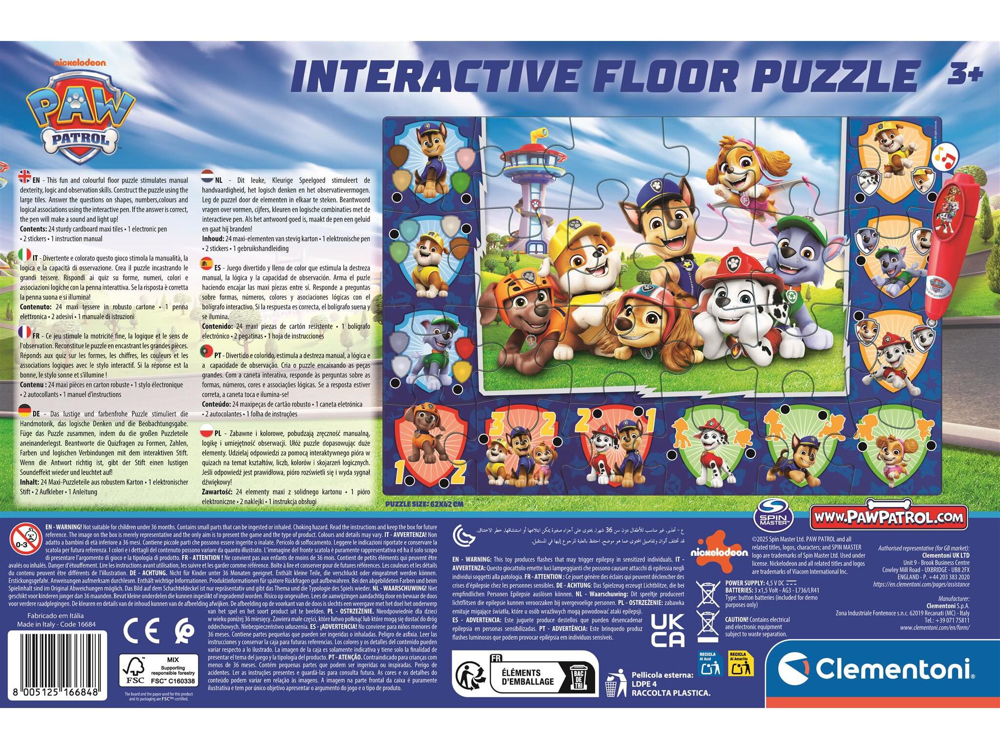 JOGO PATRULHA PATA CLEMENTONI image number 1