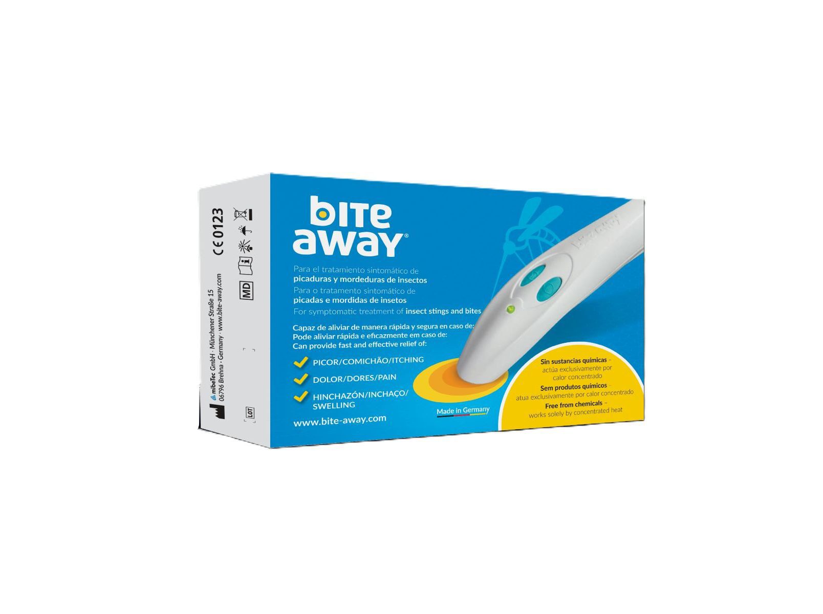 CANETA T&Eacute;RMICA BITE AWAY PICADAS DE INSETOS