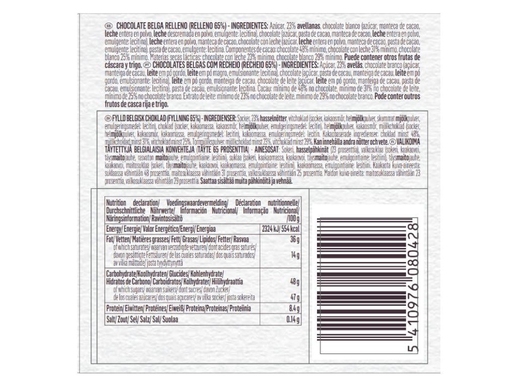 CHOCOLATES GUYLIAN FRUTOS DO MAR 65G image number 1