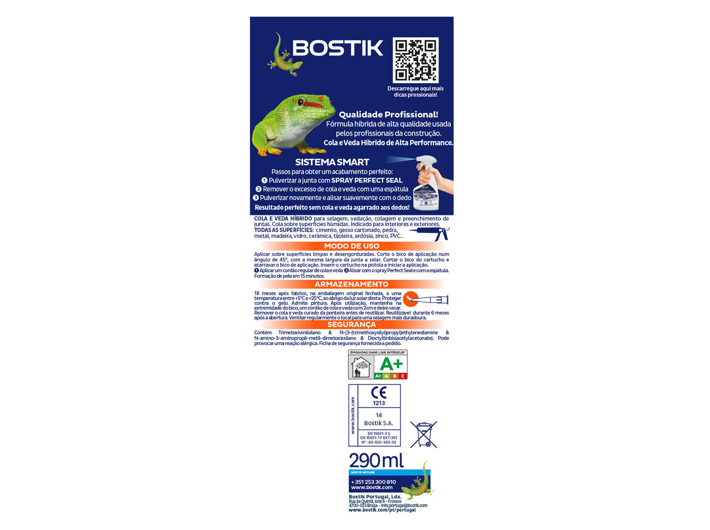 COLA E VEDA BOSTIK BRANCO 290ML image number 2