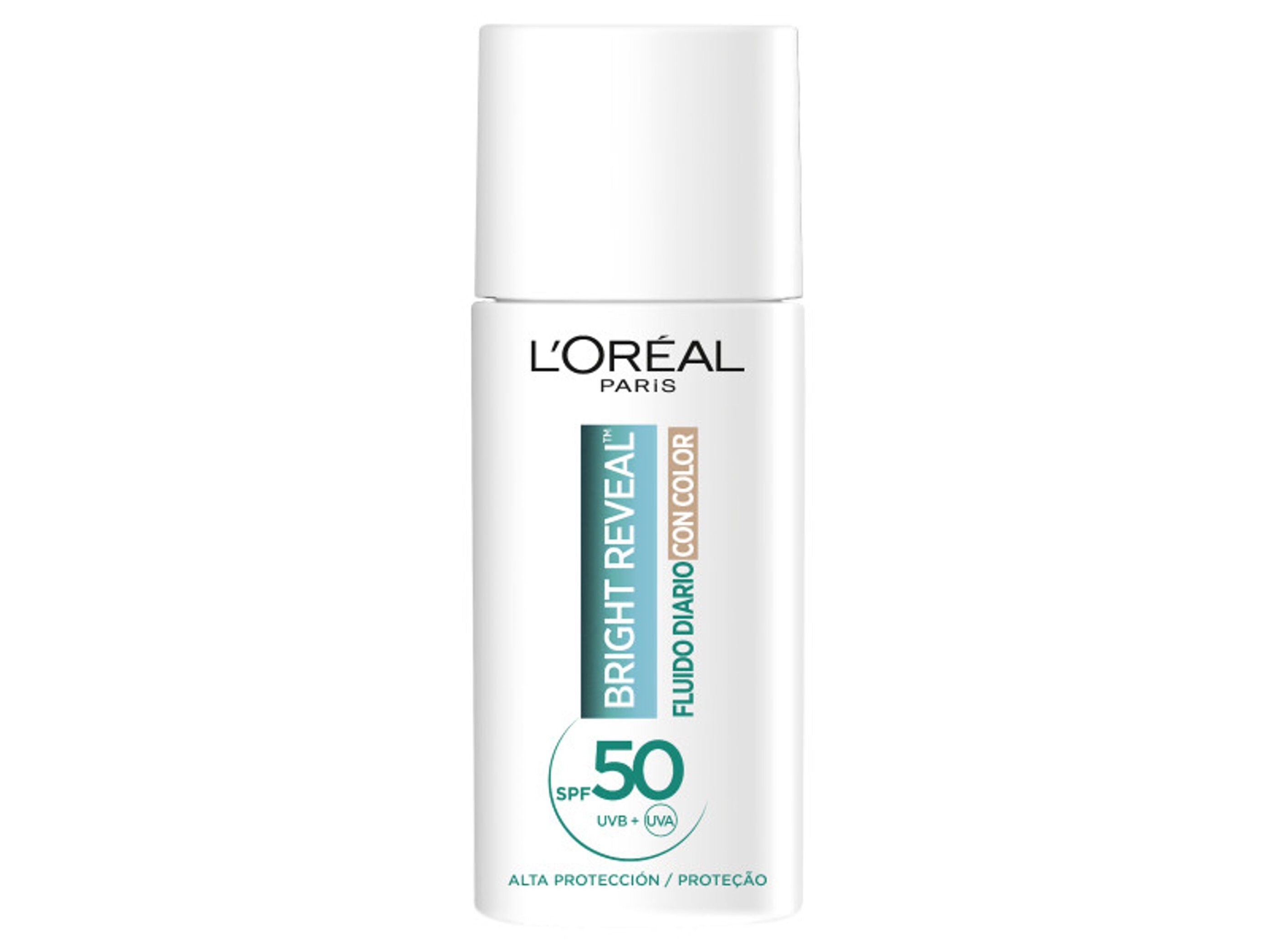 FLUIDO DIARIO BRIGHT REVEAL SPF50 TOM M&Eacute;DIO image number 0