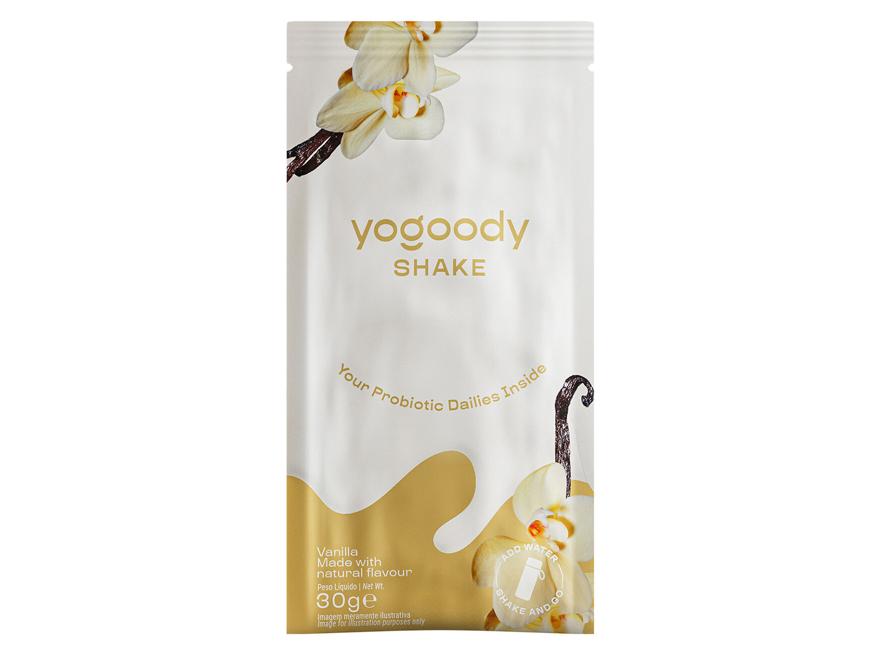 PREPARADO PARA BATIDO YOGOODY BAUNILHA 30G