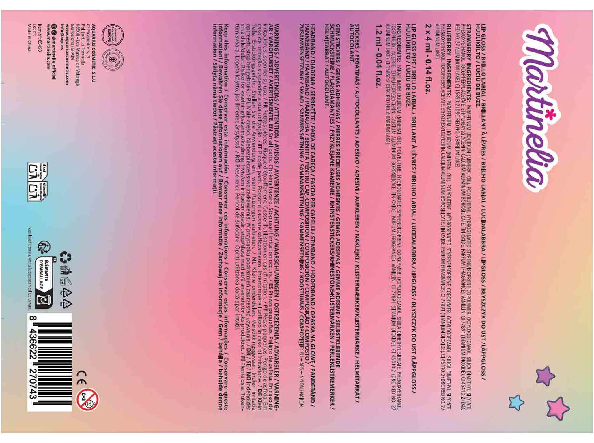 SET DE BELEZA MARTINELIA CRIAN&Ccedil;A image number 3