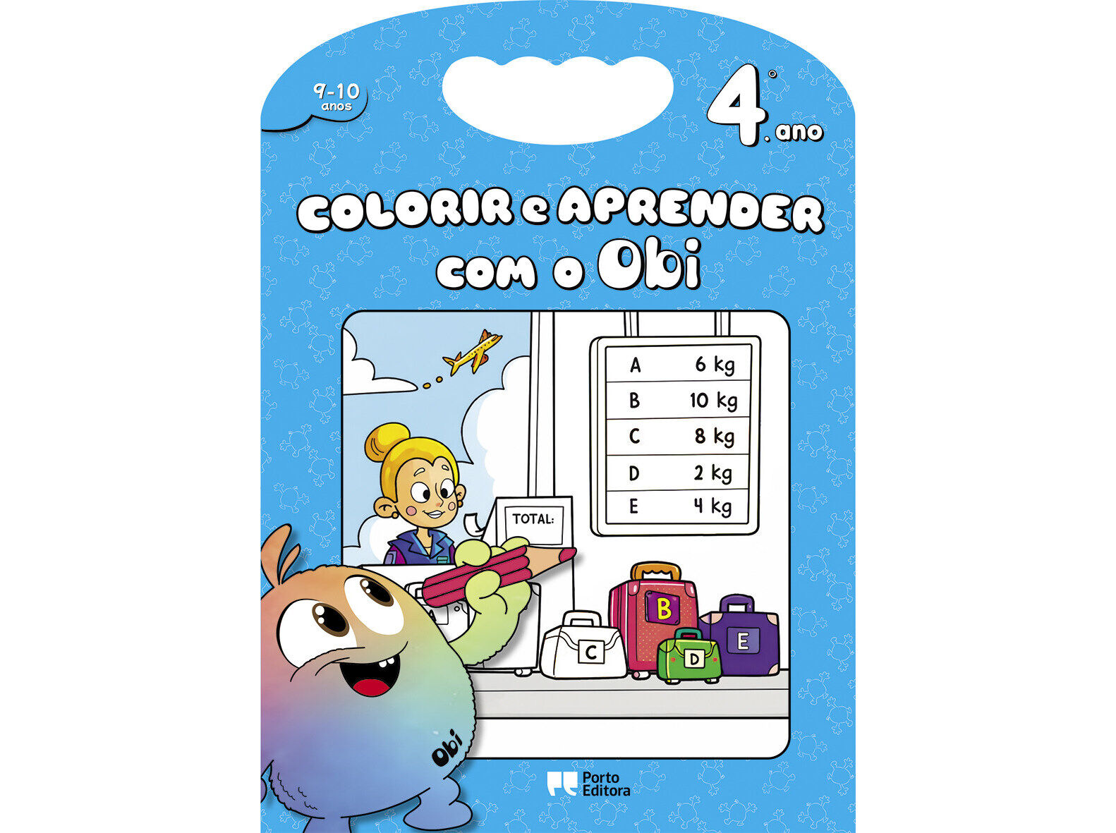 LIVRO COLORIR E APRENDER COM O OBI - 4.&ordm; ANO - 9-10 ANOS