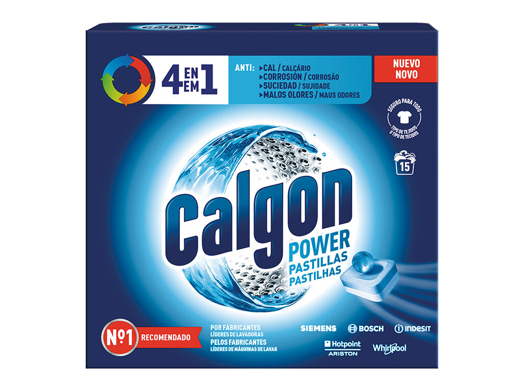 PASTILHAS ANTI-CALC&Aacute;RIO CALGON 15P