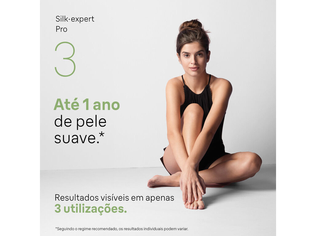 DEPILADORA DE LUZ PULSADA IPL BRAUN SILK EXPERT PRO3 PL3122 image number 4