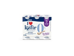KEFIR NESTLÉ NATURAL 0% SEM LACTOSE 6X100G