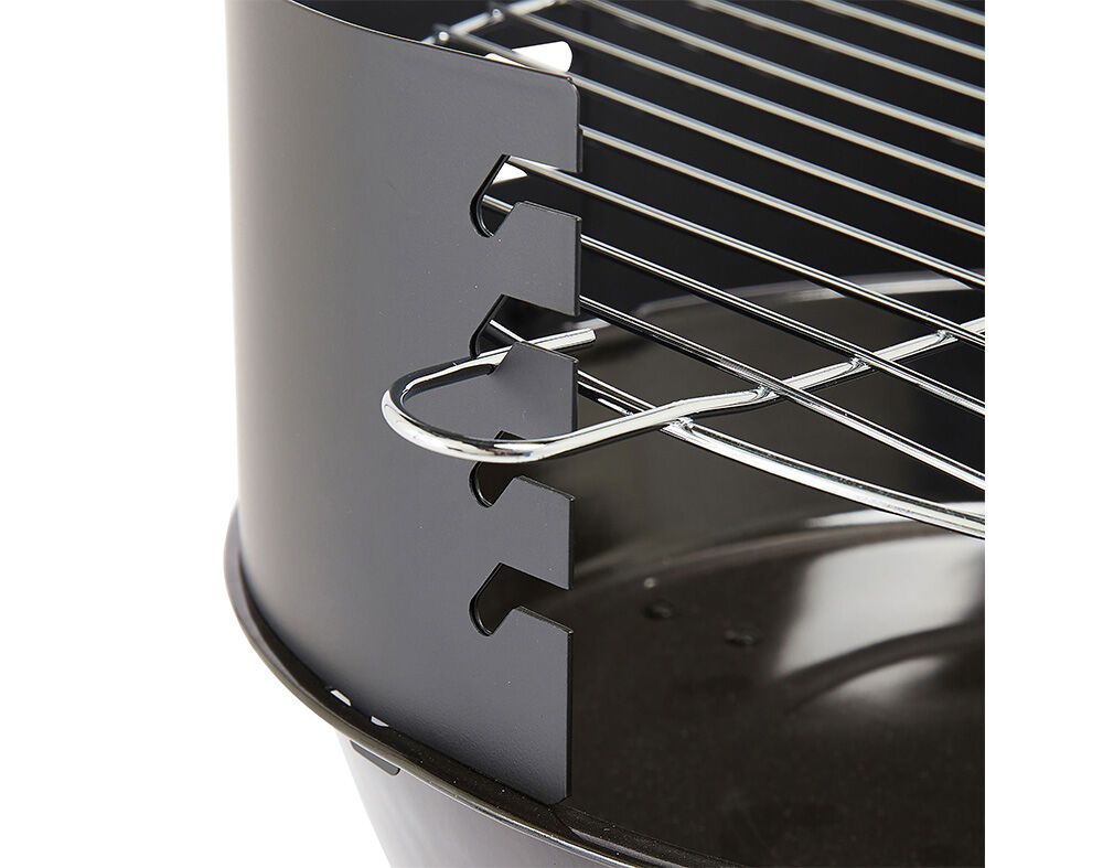 BARBECUE A CARV&Atilde;O GARDENSTAR PRETO 30X33CM image number 3