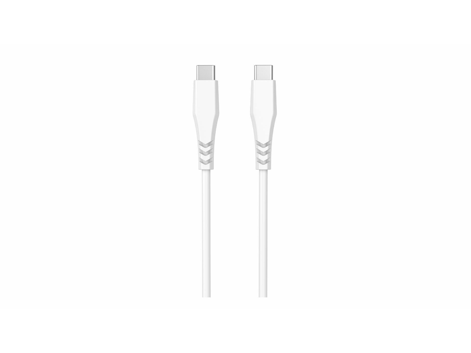 CABO USBC TO USBC QILIVE 600183143 BRANCO 0.6M 3A image number 1
