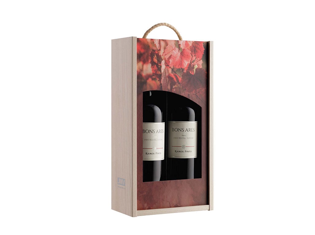 CONJUNTO VINHO BONS ARES DOURO 2X0.75L image number 1