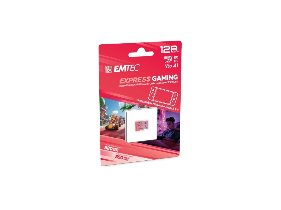 MICROSD EMTEC GAMING SWITCH 2 EXTREME 128GB