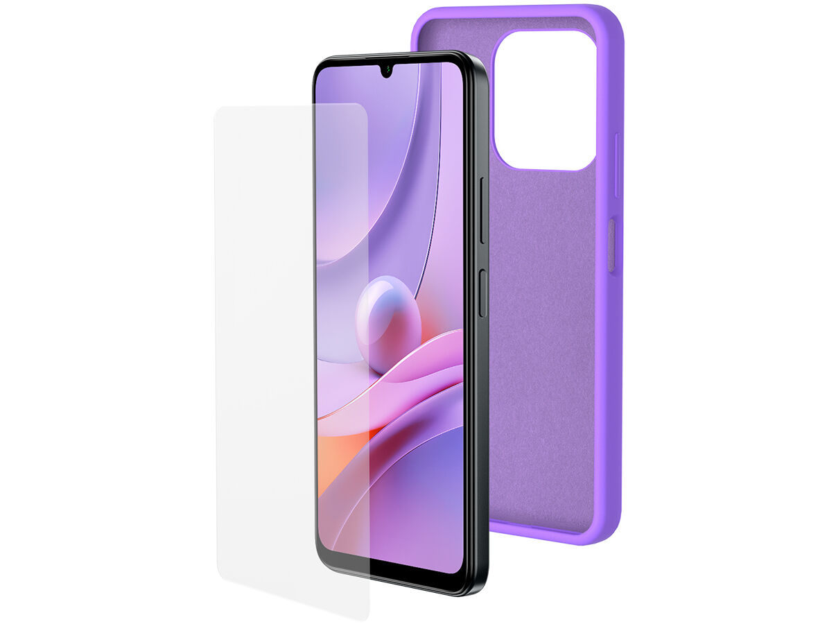 CAPA + PROTECTOR ECR&Atilde; SPC D 3 SE PROT VIOLETA 6.8"