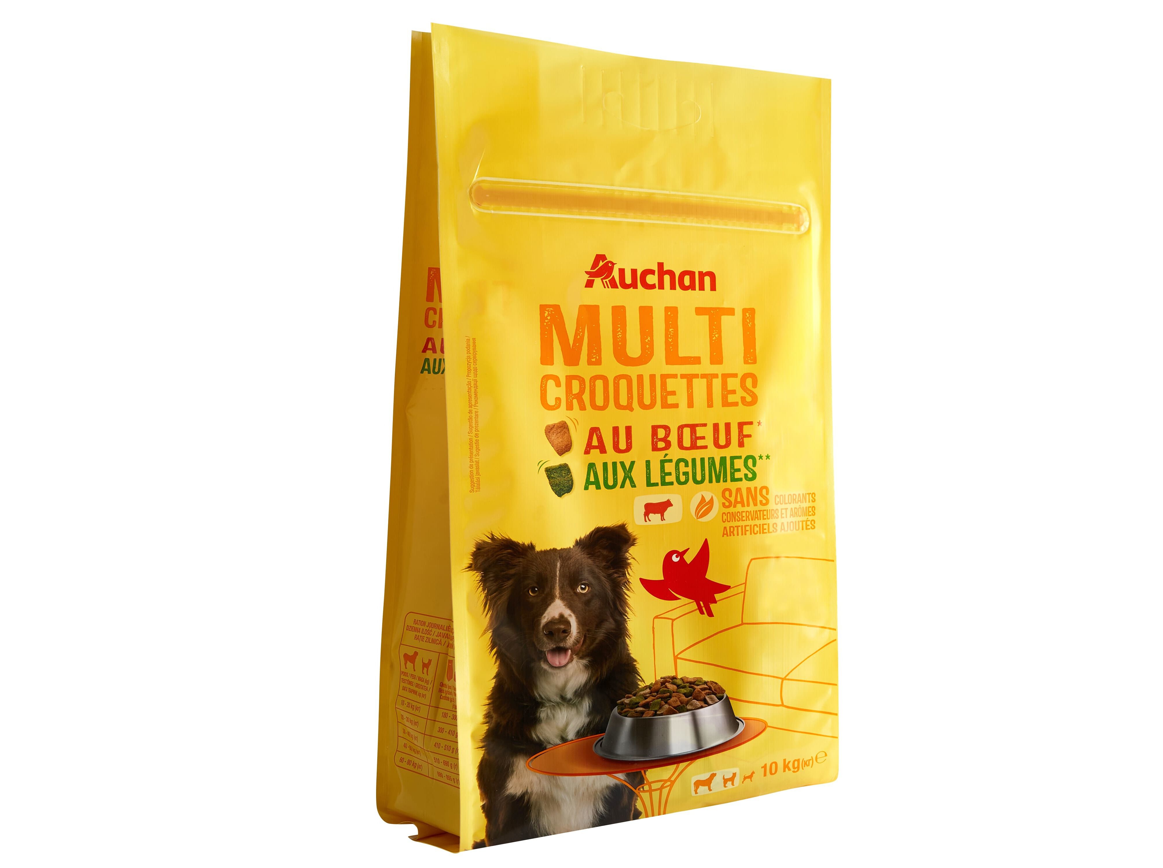 RA&Ccedil;&Atilde;O PARA C&Atilde;O AUCHAN VACA E LEGUMES 10KG image number 1