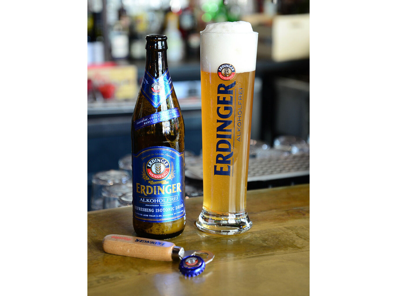 CERVEJA ERDINGER SEM &Aacute;LCOOL 0.50L image number 2