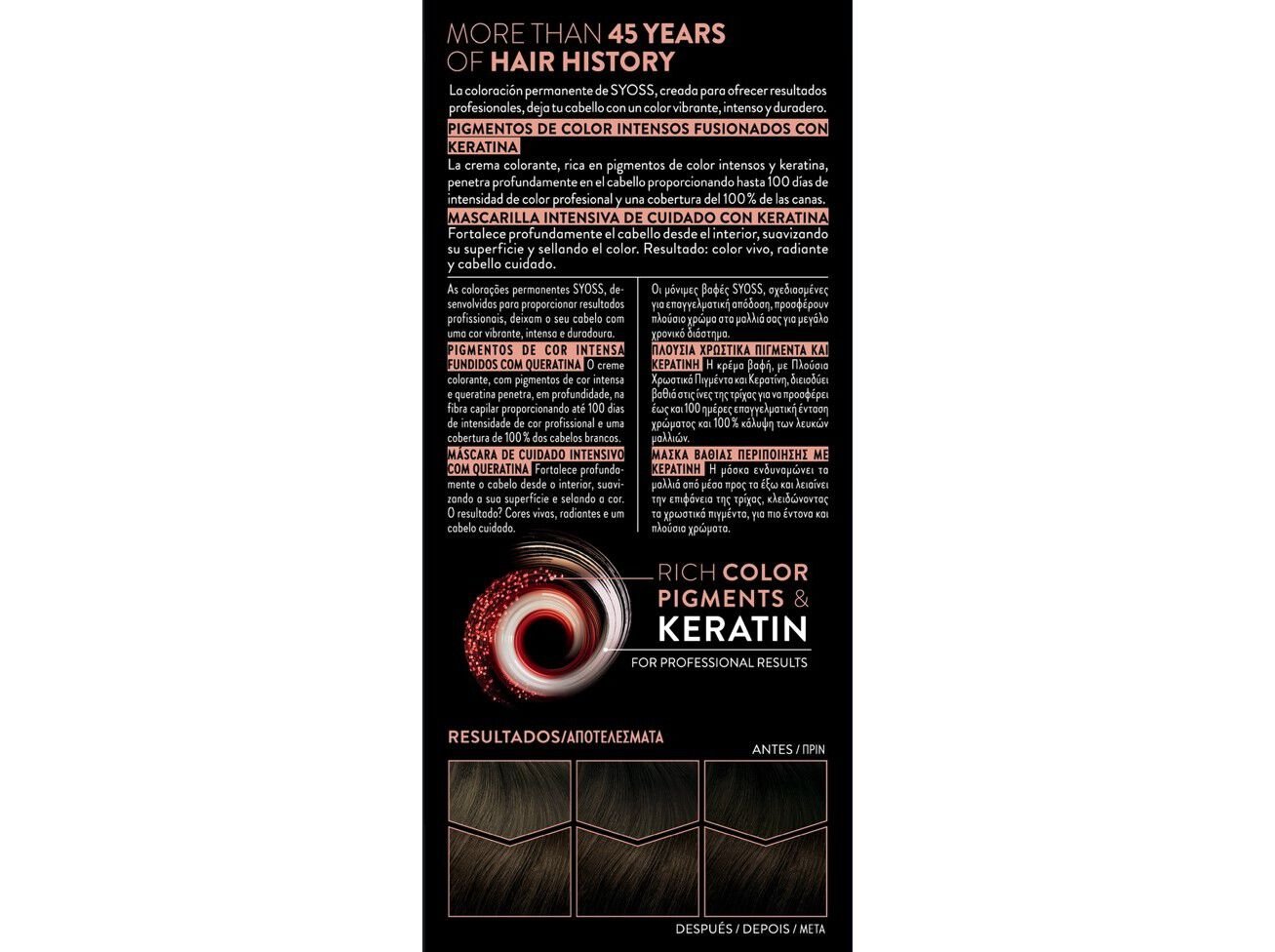 COLORA&Ccedil;AO SYOSS 4-1 CASTANHO M&Eacute;DIO image number 1