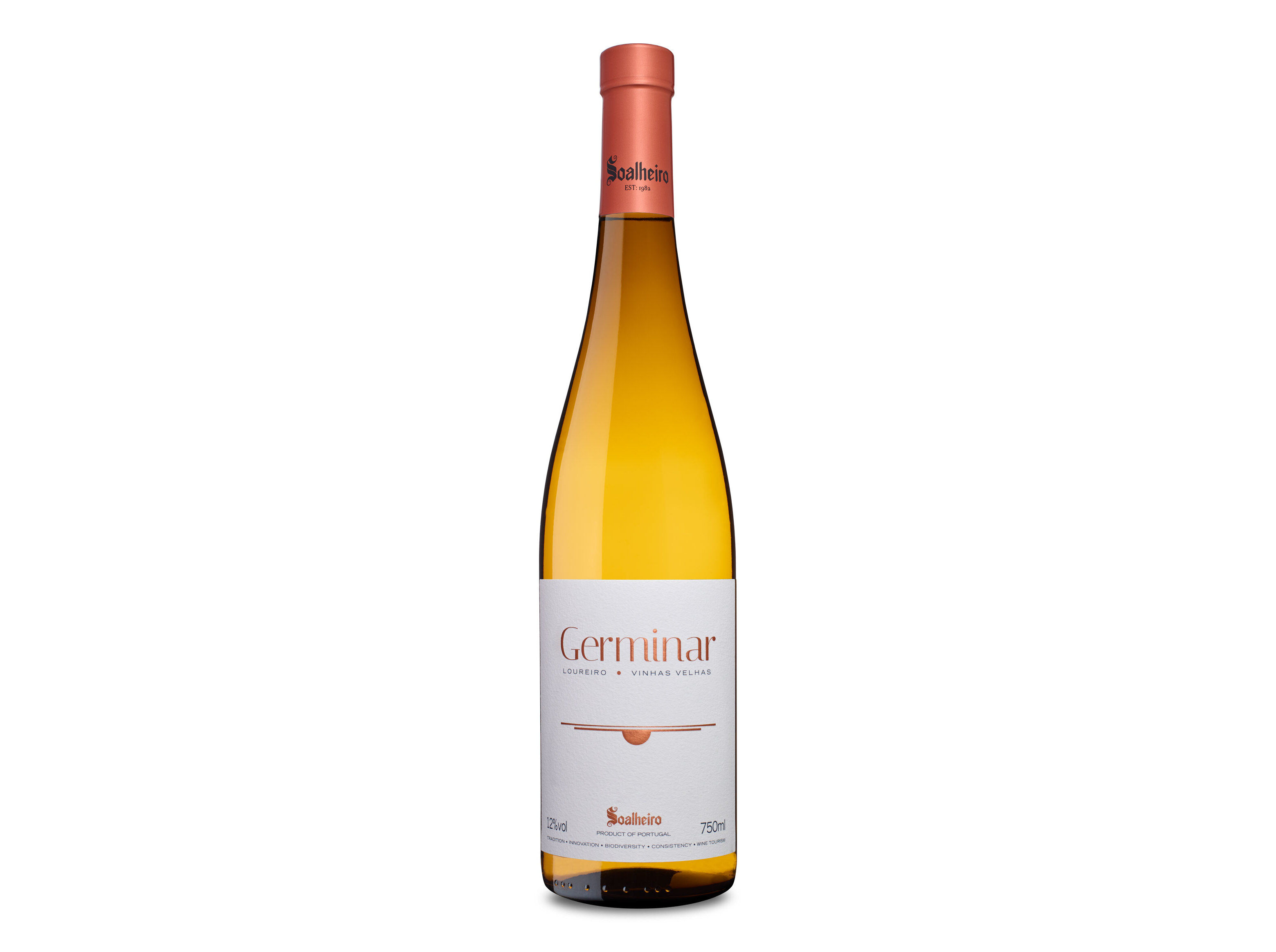 VINHO BRANCO SOALHEIRO GERMINAR VINHOS VERDES 0.75L image number 2