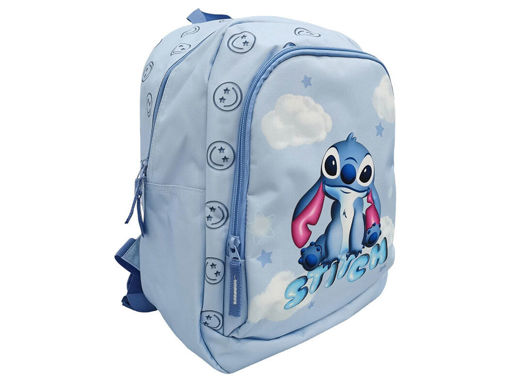 MOCHILA STITCH 2 COMPARTIMENTOS 38X27X17CM image number 0