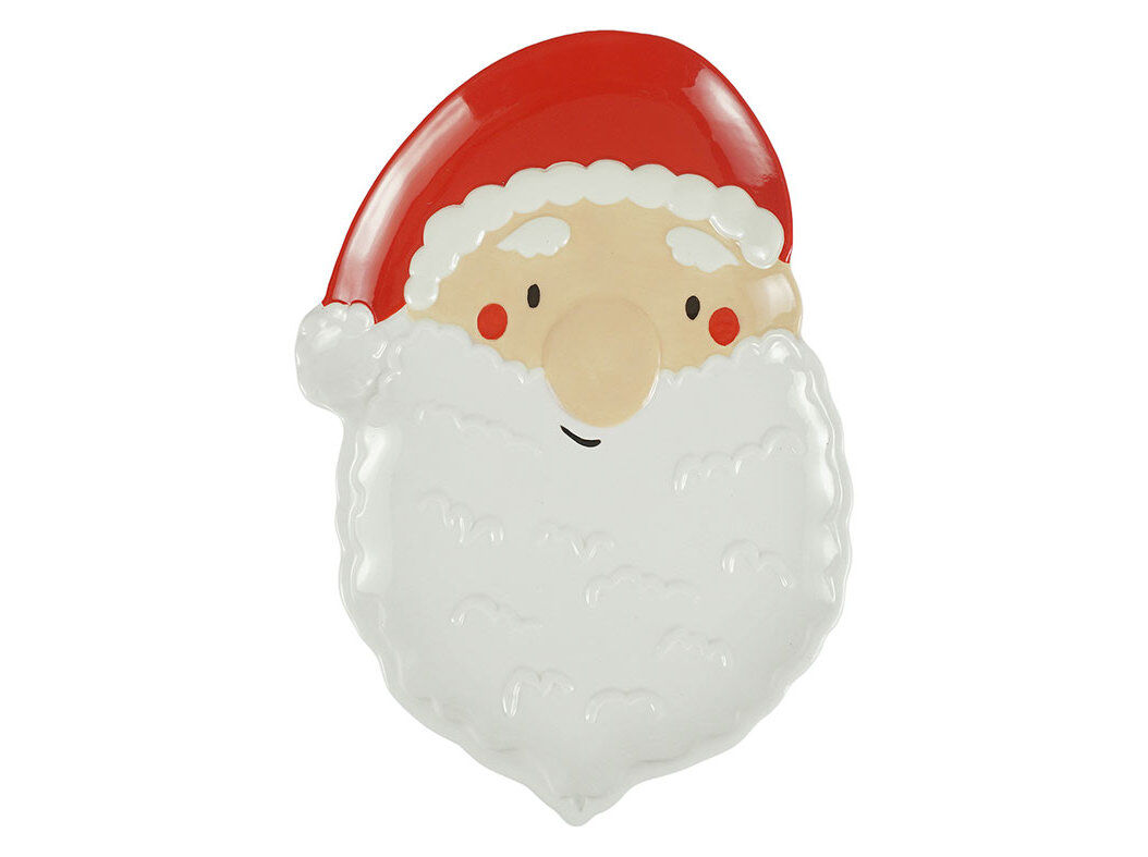 PRATO SERVIR PORCELANA ACTUEL PAI NATAL 25CM image number 0
