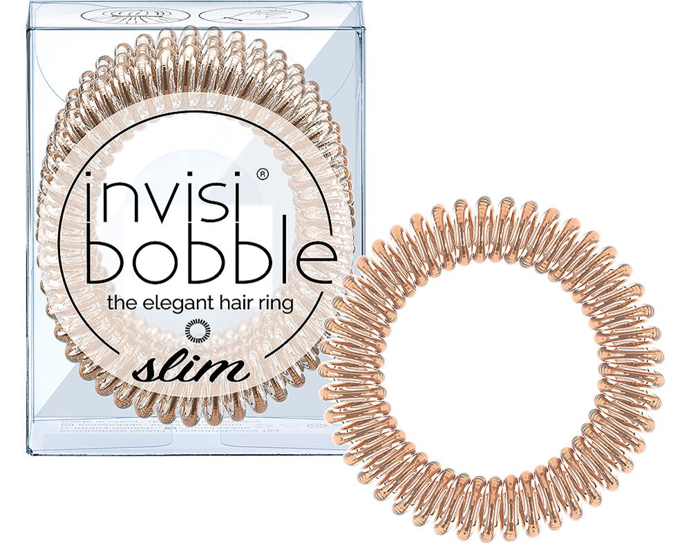 EL&Aacute;STICO INVISIBOBBLE SLIM BRONZE ME PRETTY 3UN