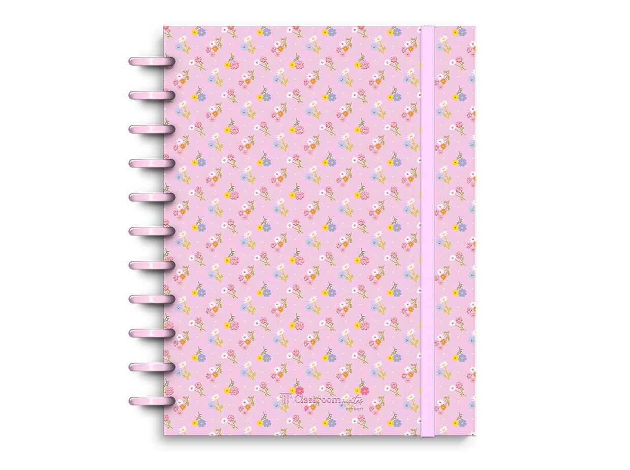 CADERNO A4 ECOSMART AMBAR PAUTADO PETIT DAISY 100 FOLHAS